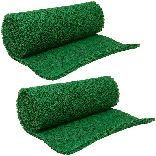 Sluice Fox Miners moss sluice box matting; 10mm thickness 12-inch by 36-inch miner moss sluice matting for fluid bed sluice; sluice box mat - gold mining equipment (green color)