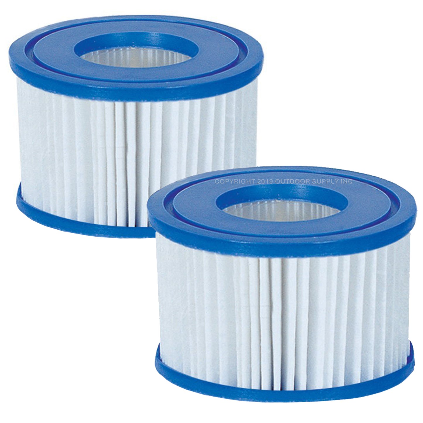 Bestway Type VI Spa Filter Cartridge for Lay-Z-Spa Twin Pack 58323