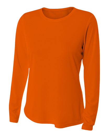 Bradley Women's Casual Fit Long Sleeve Rash Guard Swim Shirt with UV Protection