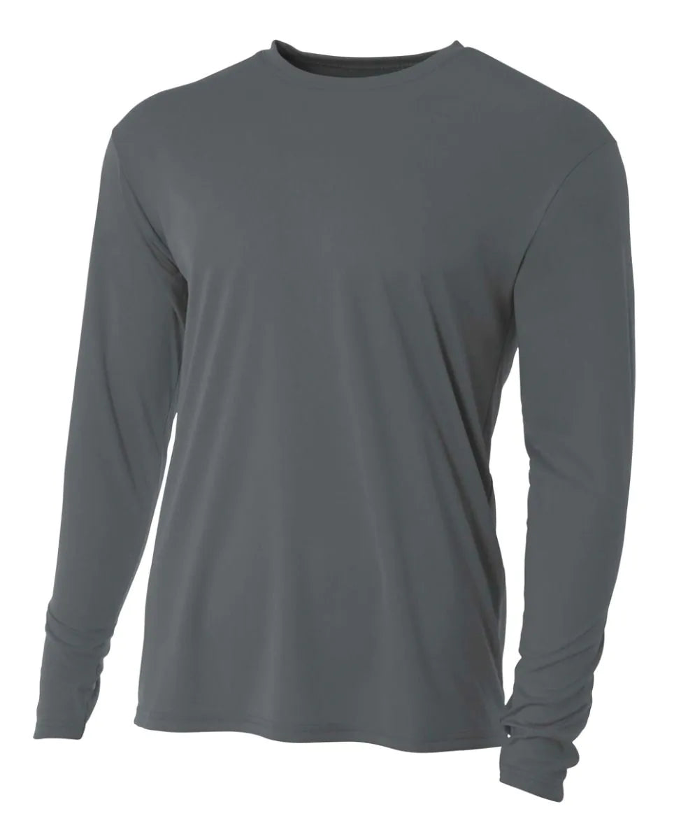 Hardcore Men’s Long-Sleeve UV Protection Shirt – Lightweight, Quick-Dry Rash Guard for Swimming, Fishing, Hiking & Outdoor Sun Safety