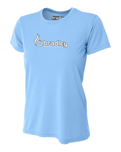 Bradley Women’s Short Sleeve Rash Guard – Relaxed Fit UV Protection Swim Shirt, Quick-Dry Performance Fabric