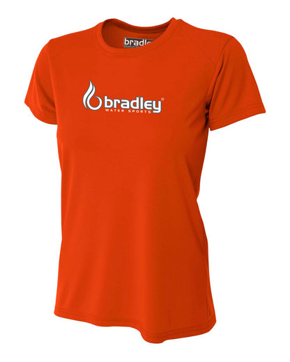 Bradley Women’s Short Sleeve Rash Guard – Relaxed Fit UV Protection Swim Shirt, Quick-Dry Performance Fabric