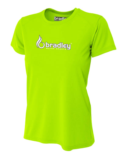 Bradley Women’s Short Sleeve Rash Guard – Relaxed Fit UV Protection Swim Shirt, Quick-Dry Performance Fabric