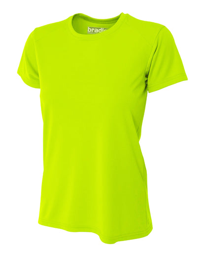 Bradley Women's Short Sleeve Rash Guard Surf Comfortable Performance Swim Shirt