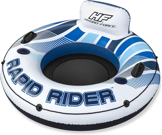 Bestway CoolerZ Single Person Rapid Rider Inflatable River Lake Pool Tube Float