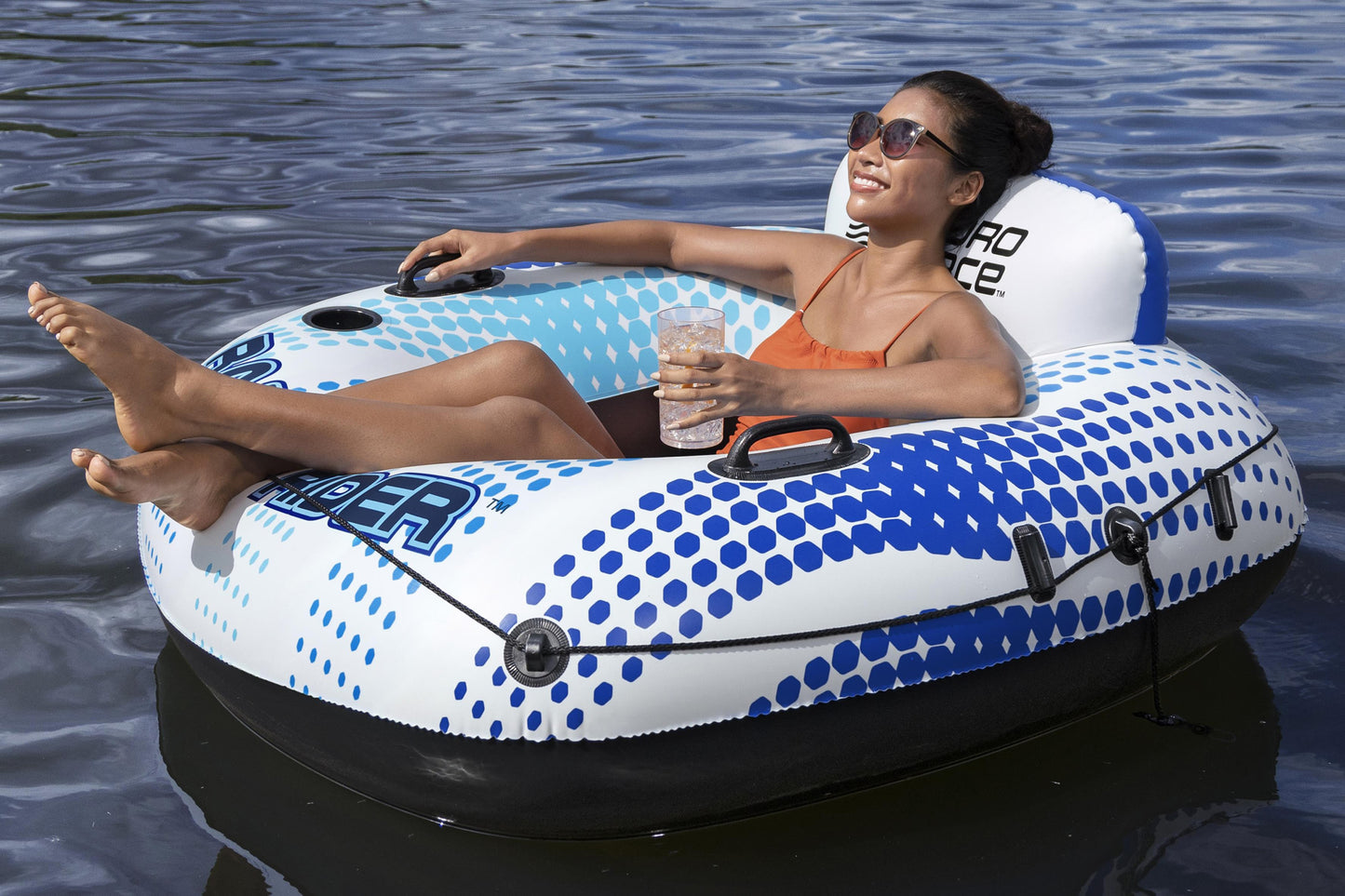 Hydro Force Rapid Rider Canopy River Tube with Removable Shade 48.5"