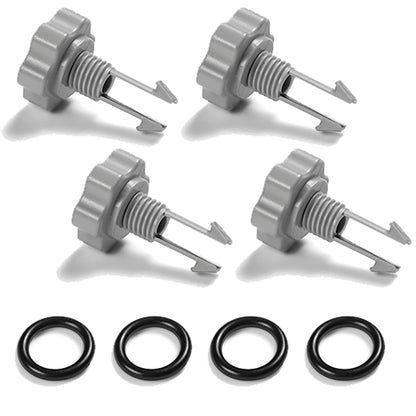 Intex Air Release Valve and O-Ring Replacement Part for Filter Pumps 10460 10264