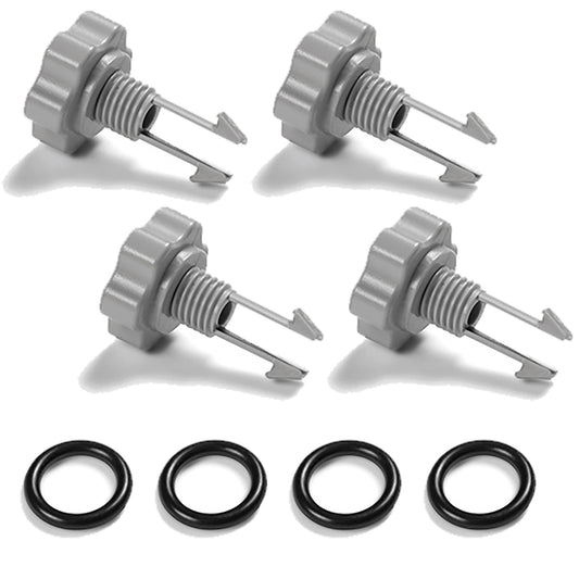 Intex Air Release Valve and O-Ring Replacement Part for Filter Pumps 10460 10264
