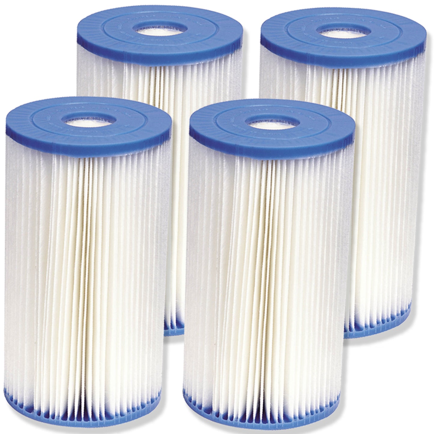 4 Pack Intex Type B Filter Cartridge for Above Ground Swimming Pool Pumps