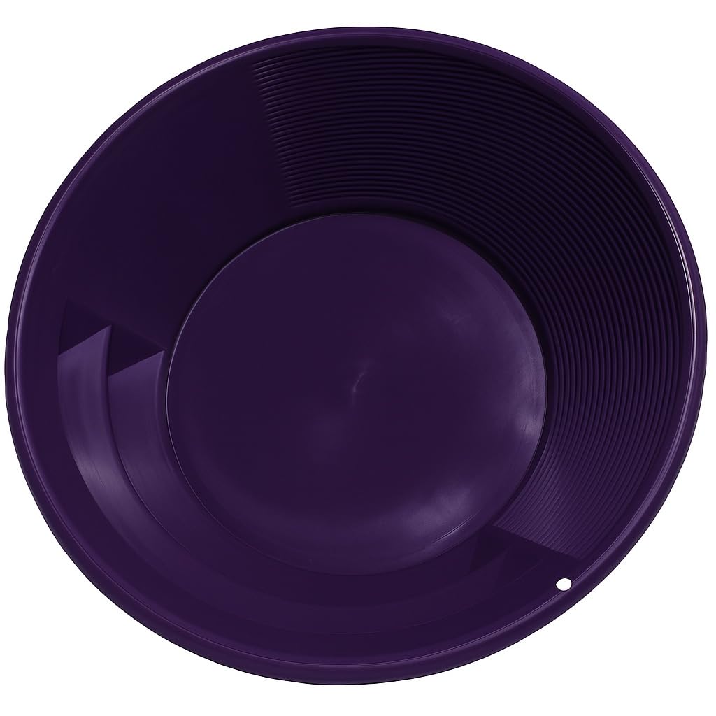 26201 SF 11in Purple Patent Gold Pan