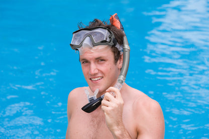 Intex Silicone Explorer Pro Swim Set Snorkel Large Silicone Mask #55961