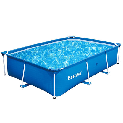 Bestway Deluxe Splash Frame Pool 118"x79"x26" Above Ground