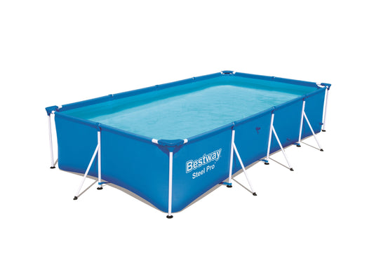 Bestway Steel Pro Deluxe Rectangular Frame Pool 13'1" x 6'11" x 32"