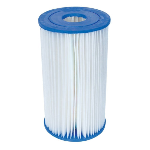 Bestway Flowclear Type IV or Type B Replacement Cartridge Filter for Above Ground Swimming Pool with 2500 Gallon Per Hour Filter Pump