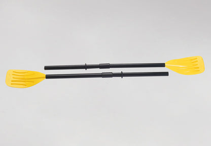 INTEX Explorer Inflatable Boat Series: Dual Air Chambers – Welded Oar Locks – Grab Handles – Bow Rope – Sporty Design