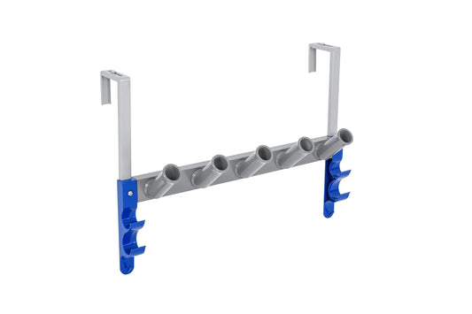 Bestway Flowclear StorePro Wall or Fence Mounted Swimming Pool Accessory and Maintenance Equipment Organizer Unit with Hooks, Strap, and Setup Kit