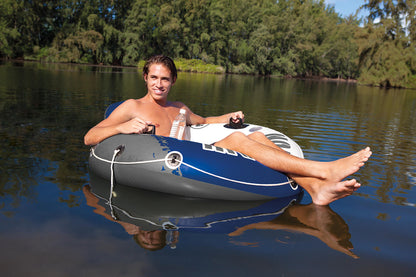 Intex River Run I Sport Lounge, Inflatable Water Float, 53 in Diameter