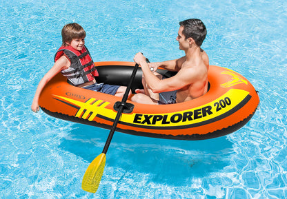 59623E Intex 48" Boat Paddles Ribbed French Oars for Inflatable Rafts Boats
