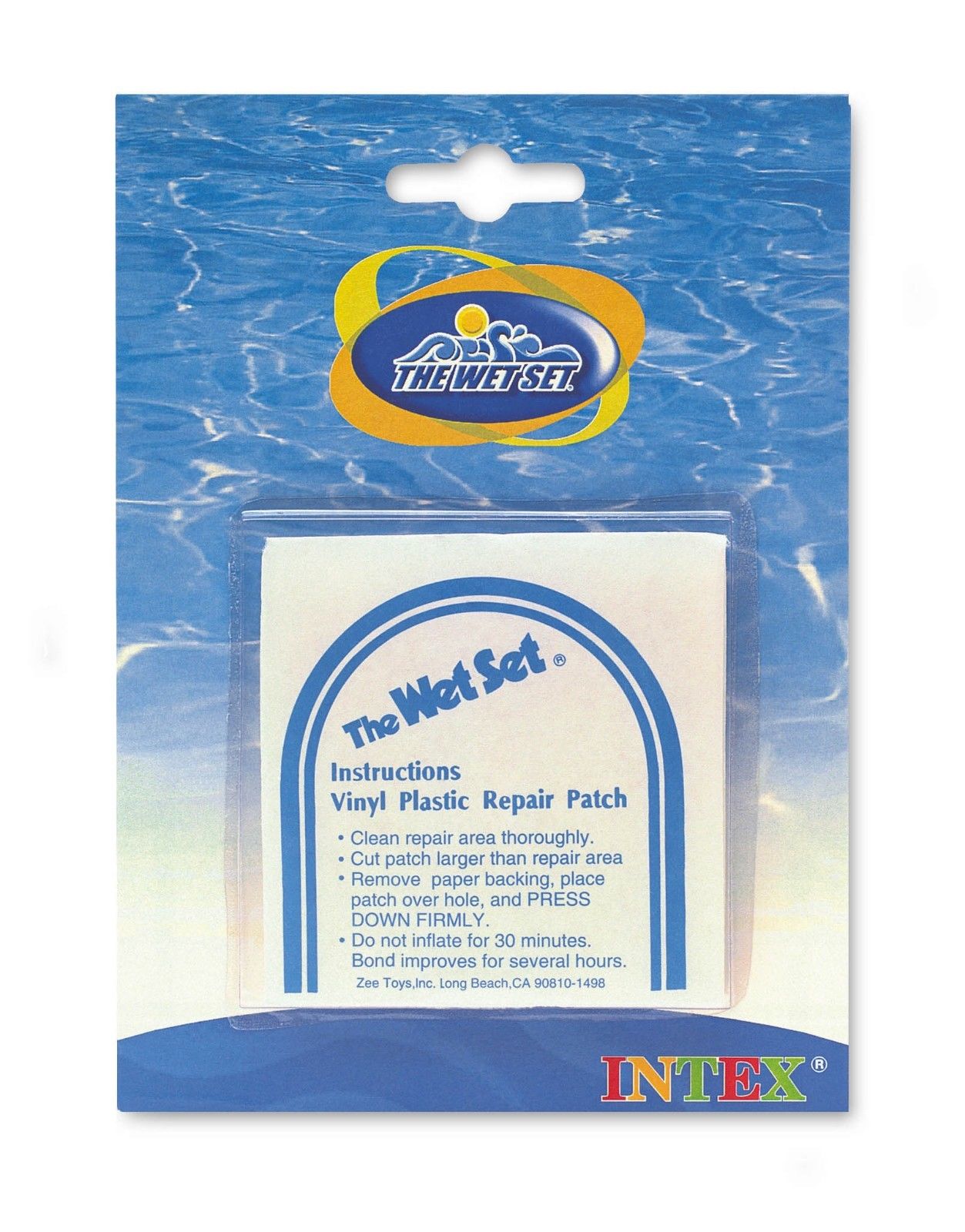 Vinyl Repair Patch Stick On for Inflatables Pools Wet Set - 6 Patches ...
