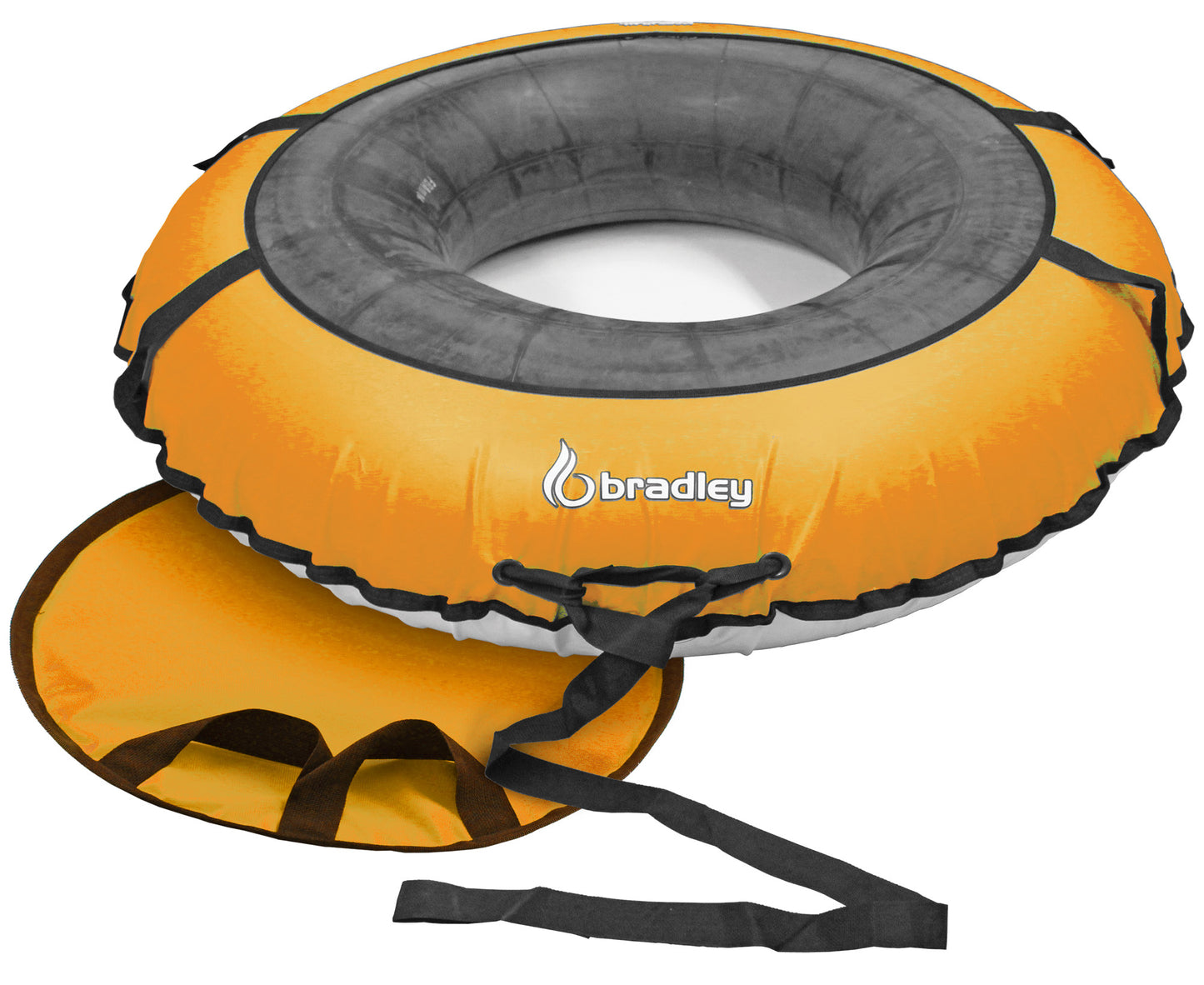 Ultimate Towable Snow Tube Sled with Heavy Duty Cover | Designed for Thrilling Winter Adventures | Made in the USA for Durability and Safety on Snowy Slopes