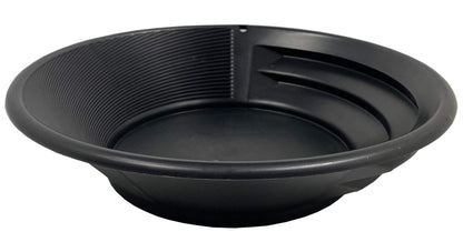 25816 SF 15in Black Patent Gold Pan