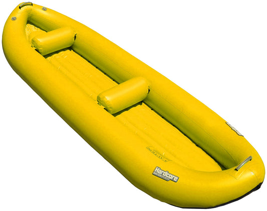 Inflatable 2 Person Whitewater Kayak (Yellow)