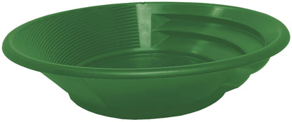 Sluice Fox 2-Pack Gold Panning Starter Kit – Featuring Compact 9-Inch Green Vanishing Riffle Gold Pans and a 4-Ounce Snifter Bottle for Prospecting Adventures