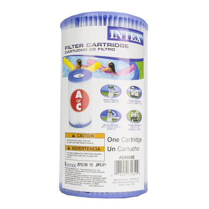 (Pack of 6) Intex 29000E/59900E Easy Set Pool Replacement Type A or C Filter Cartridge