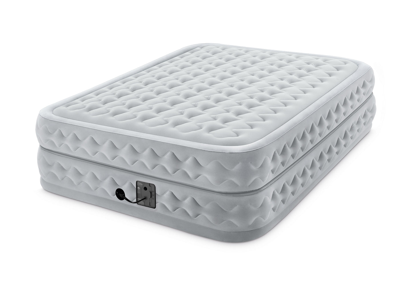 Intex Queen Supreme Air-Flow Airbed with Built-in Electric Pump