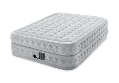 Intex Queen Supreme Air-Flow Airbed with Built-in Electric Pump