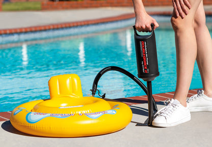 Intex Double Quick II Hand Pump Manual Hi Output Inflator