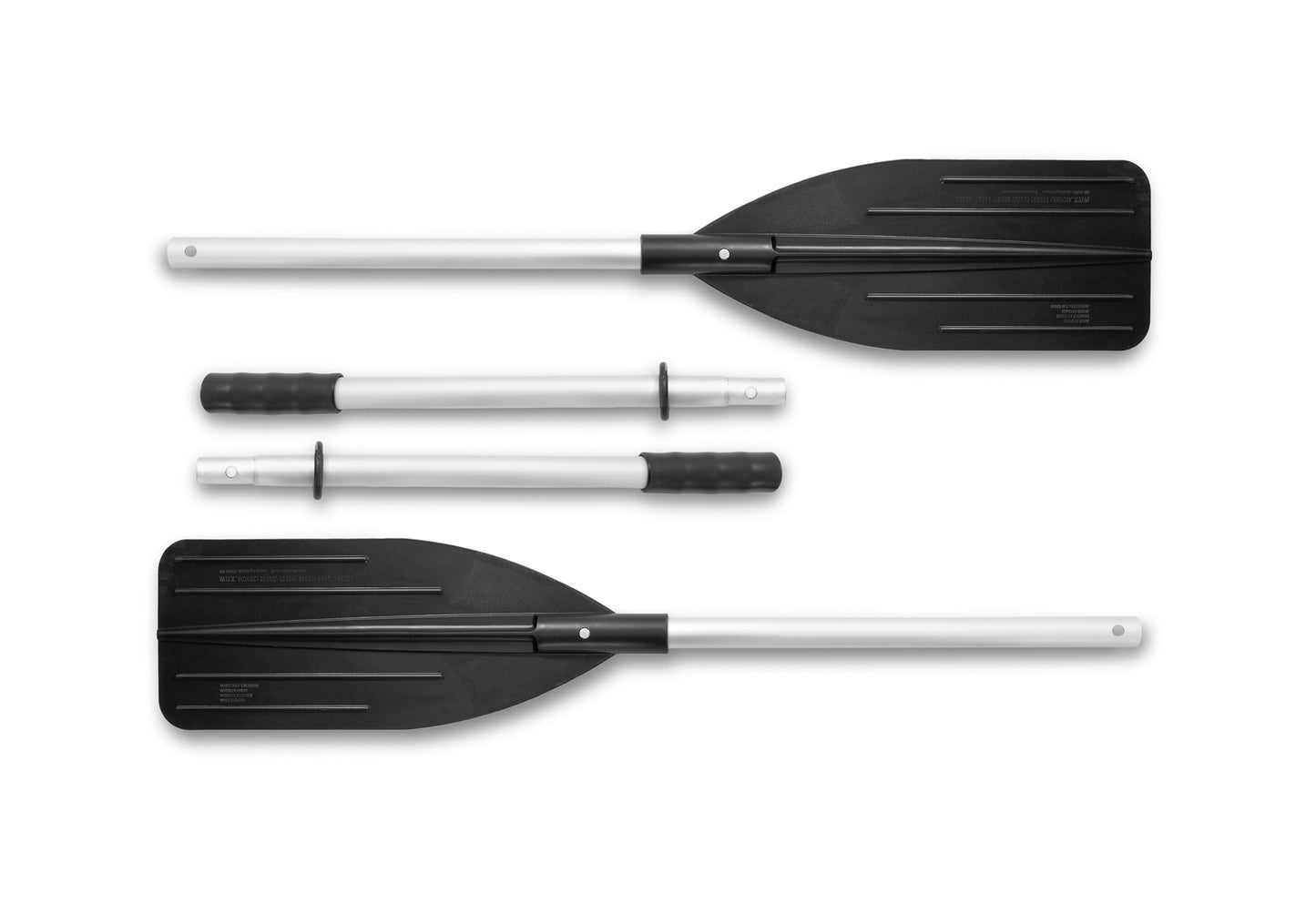 Intex 69625E 54" Deluxe Boat Oars: Easy 3 Piece Assembly – Ribbed Blade – Retainer Rings – TUV RL Approved – Perfect for Inflatable Boats