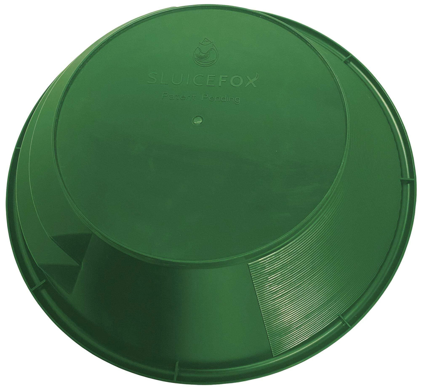 Sluice Fox 2-Pack Gold Panning Starter Kit – Featuring Compact 9-Inch Green Vanishing Riffle Gold Pans and a 4-Ounce Snifter Bottle for Prospecting Adventures