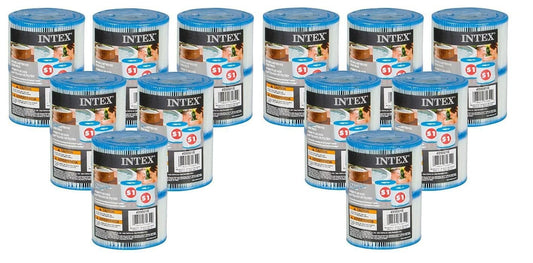 Intex PureSpa Type S1 Replacement Filter Cartridges, BHpDvH 24 Pack