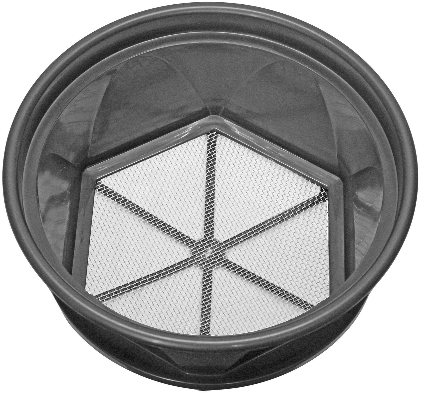 25756 SF #8 Deep Sifting Pan Black