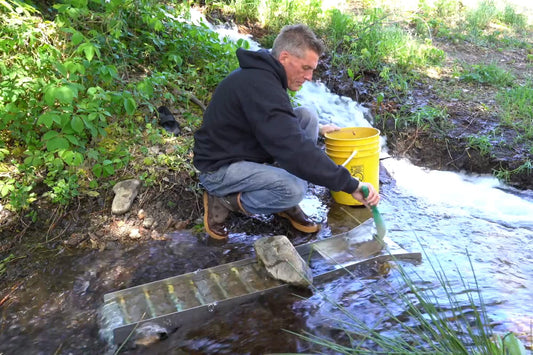 Sluice Fox 50" Folding Aluminum Sluice Box