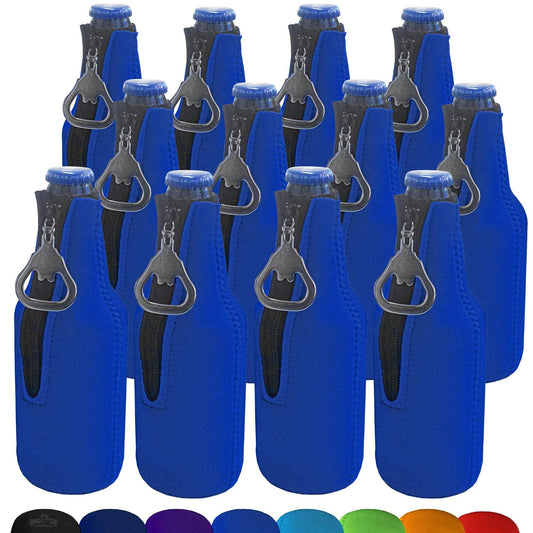 12 Pack #3 Bottle Koozie Royal
