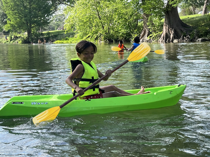 Kids Kayak Paddle for River Tubing and Water Adventures | Double-Sided Oars Ideal for Young Paddlers or on River Runs, Lakes, and Streams | Lightweight, Easy-to-Use