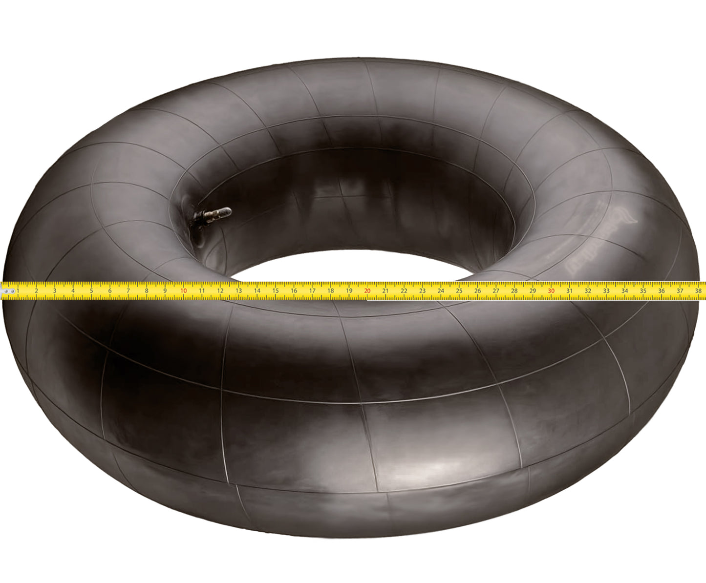 Bradley Heavy Duty Butyl Rubber Inner Tubes – Inflatable Tubes for Snow Sledding, River Floating, Pool Closing, and Whitewater Adventures