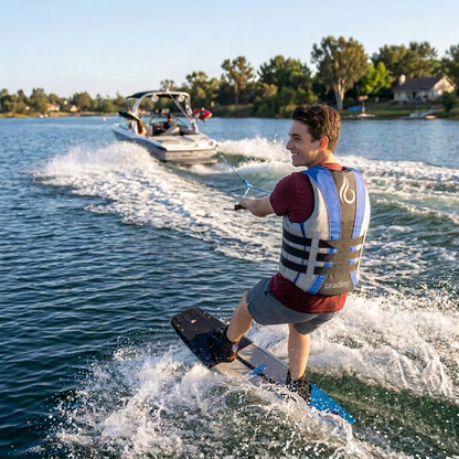 Bradley Life Jackets for Adults | Marine Life Vests for Adults | Coast Guard Approved Flotation for Fishing and Hunting Waterfowl | Wakeboard Close to Shore Ocean Kayak Life Vest