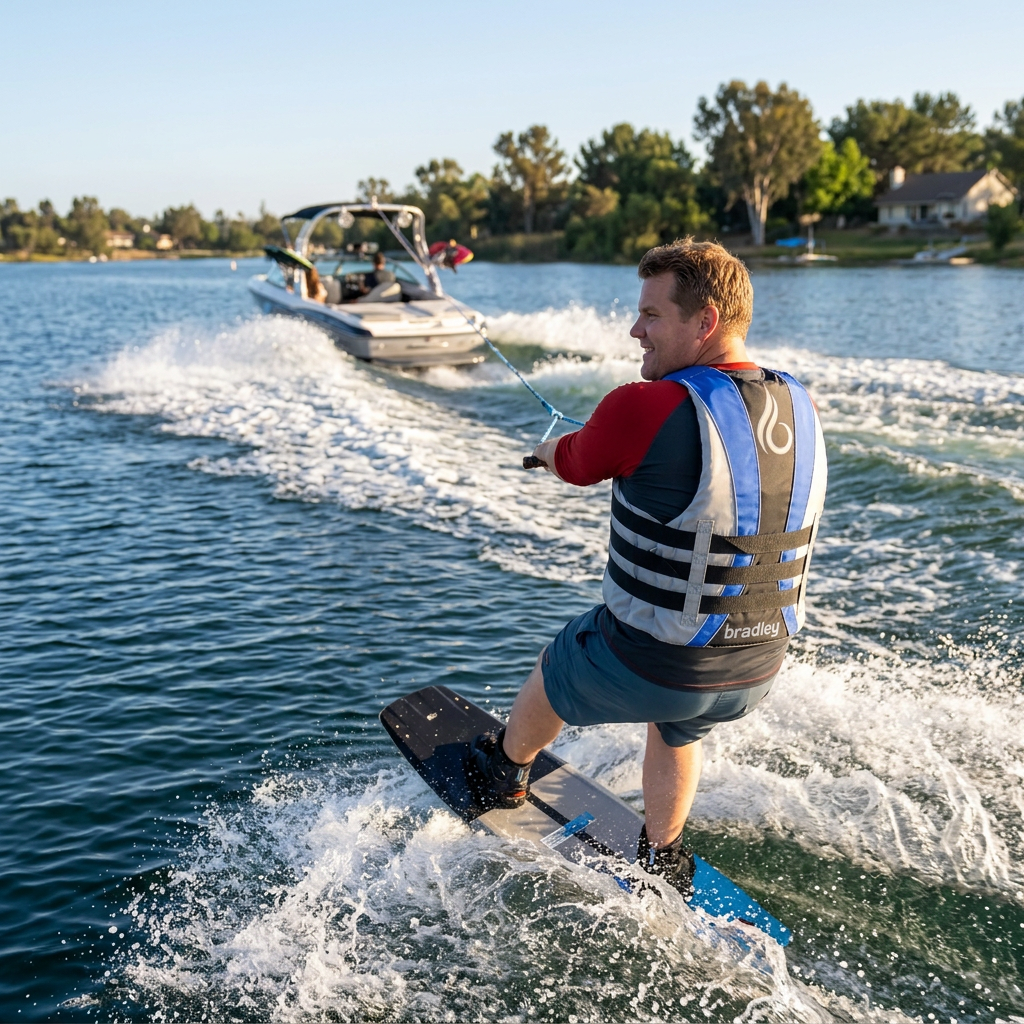 Bradley Life Jackets for Adults | Marine Life Vests for Adults | Coast Guard Approved Flotation for Fishing and Hunting Waterfowl | Wakeboard Close to Shore Ocean Kayak Life Vest