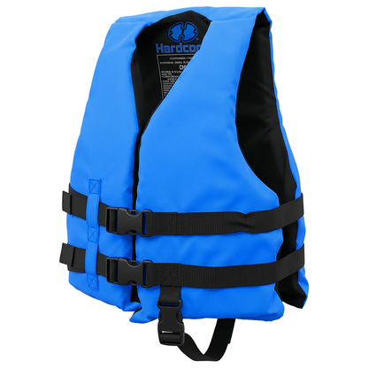 Hardcore Life Jacket Paddle Vest; Coast Guard Approved Type III PFD Life Vest Flotation Device; Jet ski, Wakeboard, Kayak; Ideal Extra Life Jacket for Your Pontoon Boat