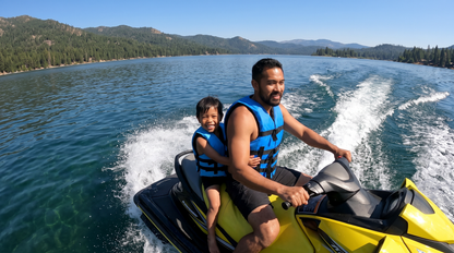 Hardcore Life Jacket Paddle Vest; Coast Guard Approved Type III PFD Life Vest Flotation Device; Jet ski, Wakeboard, Kayak; Ideal Extra Life Jacket for Your Pontoon Boat