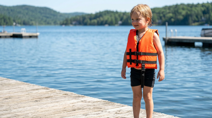 Hardcore Life Jacket Paddle Vest; Coast Guard Approved Type III PFD Life Vest Flotation Device; Jet ski, Wakeboard, Kayak; Ideal Extra Life Jacket for Your Pontoon Boat