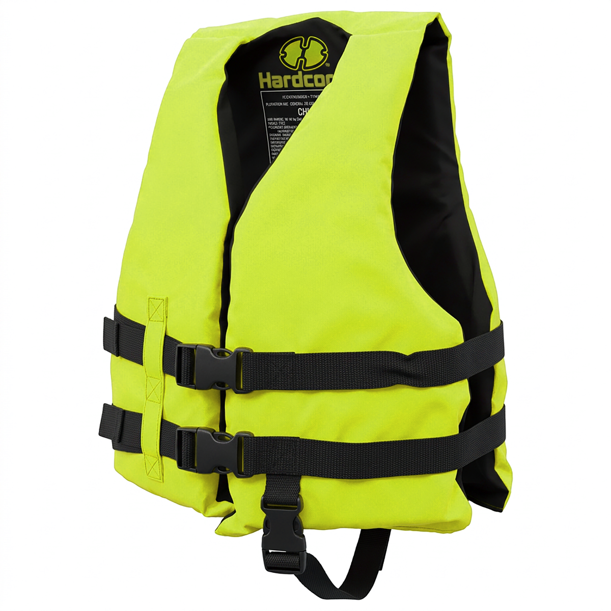 Hardcore Life Jacket Paddle Vest; Coast Guard Approved Type III PFD Life Vest Flotation Device; Jet ski, Wakeboard, Kayak; Ideal Extra Life Jacket for Your Pontoon Boat