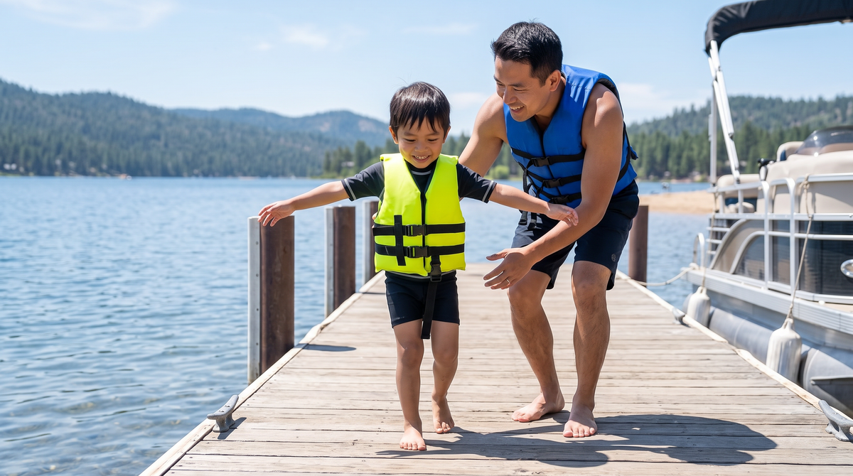 Hardcore Life Jacket Paddle Vest; Coast Guard Approved Type III PFD Life Vest Flotation Device; Jet ski, Wakeboard, Kayak; Ideal Extra Life Jacket for Your Pontoon Boat