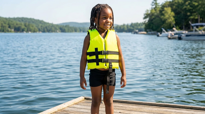 Hardcore Life Jacket Paddle Vest; Coast Guard Approved Type III PFD Life Vest Flotation Device; Jet ski, Wakeboard, Kayak; Ideal Extra Life Jacket for Your Pontoon Boat