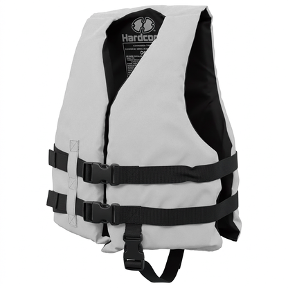 Hardcore Life Jacket Paddle Vest; Coast Guard Approved Type III PFD Life Vest Flotation Device; Jet ski, Wakeboard, Kayak; Ideal Extra Life Jacket for Your Pontoon Boat