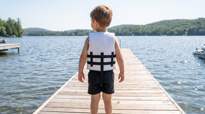 Hardcore Life Jacket Paddle Vest; Coast Guard Approved Type III PFD Life Vest Flotation Device; Jet ski, Wakeboard, Kayak; Ideal Extra Life Jacket for Your Pontoon Boat