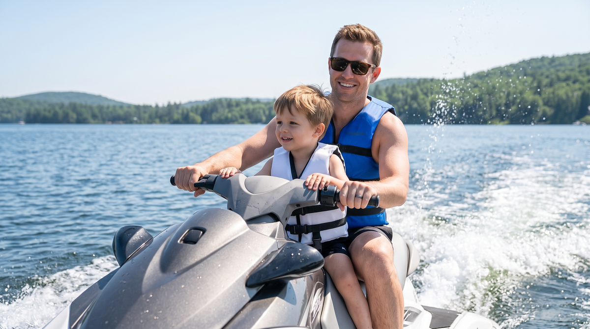 Hardcore Life Jacket Paddle Vest; Coast Guard Approved Type III PFD Life Vest Flotation Device; Jet ski, Wakeboard, Kayak; Ideal Extra Life Jacket for Your Pontoon Boat